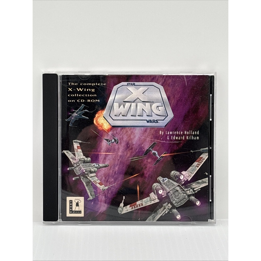 Star Wars The Complete X-Wing Collection PC CD-ROM 1992 LucasArts Simulation